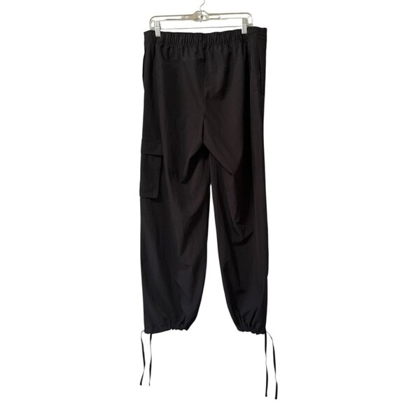 Old Navy Jogger Pants Women Size Medium Pull On Pockets Quick Dry Stretch Tie - Picture 2 of 11